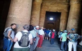 655 سائحاً أجنبياً زاروا المناطق الأثرية في سوهاج خلال سبتمبر الماضي