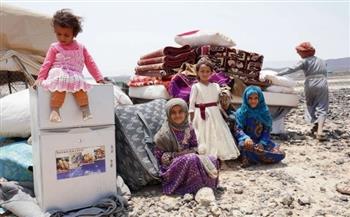 نزوح 578 أسرة يمنية خلال سبتمبر الماضي