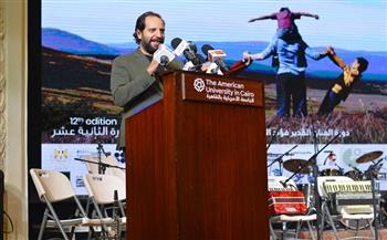 تكريم أحمد أمين في افتتاح مهرجان حكاوي الدولي لفنون الطفل (صور)