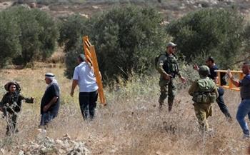 الاحتلال الإسرائيلي يعتدي على قاطفي الزيتون ويعتقل أحدهم