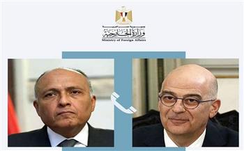 مؤتمر لـ وزير الخارجية ونظيره اليوناني بالقاهرة غدًا