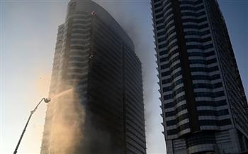 باكستان.. حريق ضخم يلتهم مبنى رئيسيا في إسلام أباد