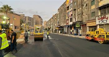 محافظ الإسكندرية: إنجاز 80% من أعمال خطة الرصف في 29 شارعًا بحي وسط
