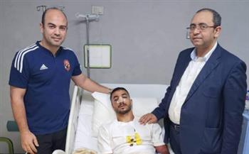 محمد عبد المنعم يغادر المستشفى اليوم بعد جراحة في الأنف
