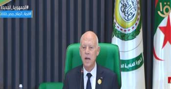 رئيس تونس في القمة العربية بالجزائر: نتقاسم الروح النضالية من أجل الحرية والكرامة