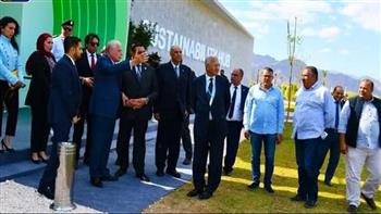 وزير التنمية المحلية ومحافظ جنوب سيناء يتفقدان مركز شنايدر للاستدامة بشرم الشيخ
