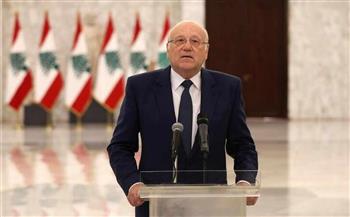 رئيس الحكومة اللبنانية يدعو للإسراع بانتخاب رئيس جديد للبلاد لحمايتها وتعافيها