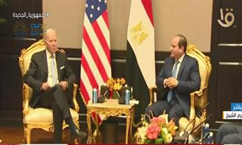 الرئيس السيسي يؤكد عمق العلاقات المصرية الأمريكية المستمرة منذ 40 عاما