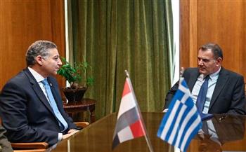 مصر واليونان تؤكدان مواصلة التنسيق الثنائي في مجال التعاون العسكري
