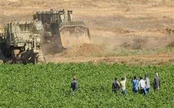قوات الاحتلال تعتدي على المزارعين في قطاع غزة