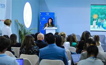 وزيرة التعاون الدولي تشهد إطلاق مسرعة تكافؤ الفرص بين الجنسين والعمل المناخي