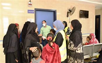 أسوان: فحص 623 مواطنا ومواطنة في قافلة طبية بقرية توشكى غرب