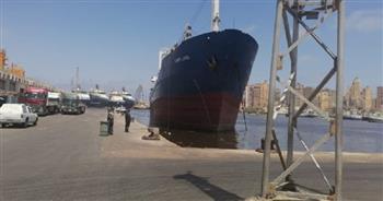 استمرار حركة الملاحة بميناءي الإسكندرية والدخيلة رغم سقوط أمطار غزيرة ومتوسطة