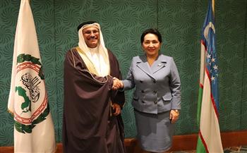 رئيسة شيوخ أوزباكستان تشيد بدبلوماسية البرلمان العربي في التعامل مع القضايا