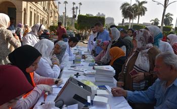 حملة توعوية بمرض السكر لأعضاء هيئة التدريس والطلاب بجامعة القاهرة