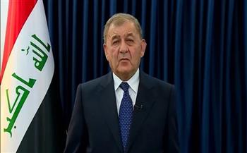 الرئيس العراقي يؤكد أهمية الاتفاق على تقاسم الحصص المائية بشكل عادل