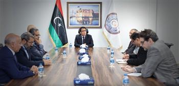 رئيس المجلس الرئاسي الليبي يبحث مع عدد من رؤساء الأحزاب سبل إنهاء حالة الانسداد السياسي