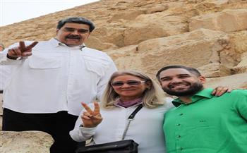 رئيس فنزويلا يشيد بحضارة مصر وشعبها