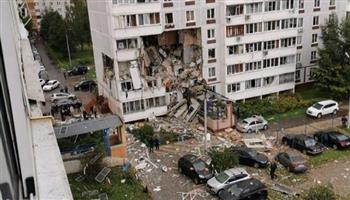 انهيار مبنى مكون من 5 طوابق إثر انفجار غاز في سخالين جنوب شرق روسيا