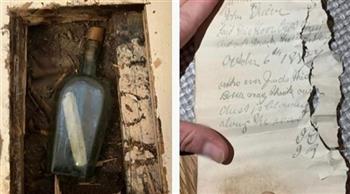 تحوي ملاحظة غريبة .. بريطانية تكتشف رسالة عمرها 135 عامًا في منزلها