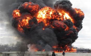 انفجار خط أنابيب غاز في مقاطعة لينينجراد الروسية