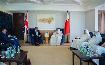 وزير الخارجية البحرينى يجتمع مع وزير الخارجية وشؤون الكومنولث والتنمية بالمملكة المتحدة