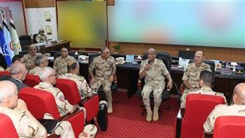 وزير الدفاع يشهد المرحلة الرئيسية لمشروع مراكز القيادة التعبوي «صمود - 2»