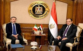 مصر وإيطاليا تبحثان موقف تشغيل خط ملاحي بين البلدين