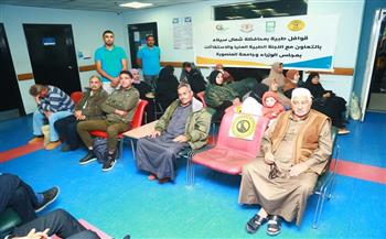 «صناع الخير» تطلق المرحلة الثانية من قوافلها لخدمة أهالي شمال سيناء 