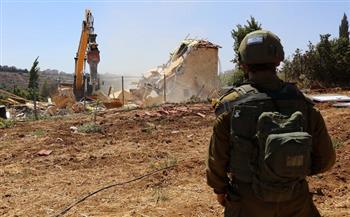 الاحتلال الإسرائيلي يهدم 5 منازل في شمال وجنوب الضفة الغربية
