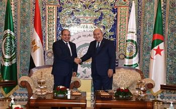 تبون: قمة الجزائر محطة لتعزيز التضامن العربي ونتمنى التوفيق لمصر في استضافة COP27