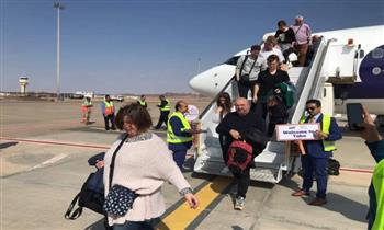 مطار طابا الدولي يستقبل أولى الرحلات لشركة ''LOT'' البولندية