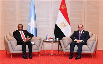الرئيس السيسي يؤكد استعداد مصر لمواصلة دعم الصومال في بناء وترسيخ مؤسسات الدولة