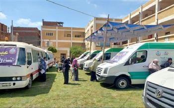في محافظتين.. مناطق القوافل الطبية بوزارة الصحة اليوم