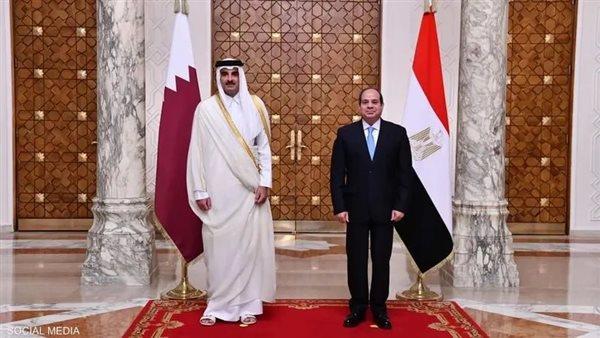 بحضور الرئيس السيسي.. أمير قطر يفتتح كأس العالم «فيفا- قطر 2022»