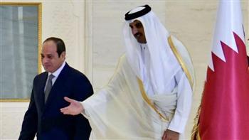 الرئيس السيسي يهنئ أمير قطر على نجاح حفل افتتاح كأس العالم 2022