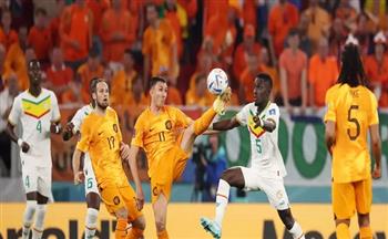 شوط سلبي بين هولندا والسنغال في كأس العالم قطر 2022