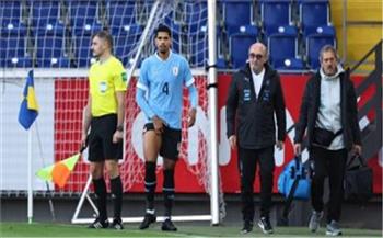 منتخب أوروجواي يفقد جهود مدافعه في أول جولتين بكأس العالم