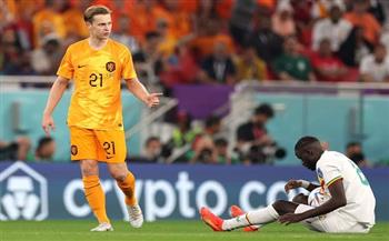 هولندا تتقدم على السنغال في كأس العالم 2022