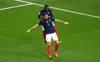 كأس العالم 2022.. جيرو يعادل رقم هنري في سجل الهداف التاريخي لفرنسا 