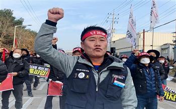 إضراب جديد لسائقي الشاحنات في كوريا الجنوبية