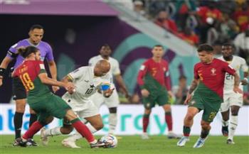 كأس العالم 2022.. 60 دقيقة تشهد سيطرة من غانا أمام البرتغال