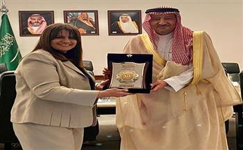 وزيرة الهجرة تلتقي نائب وزير الخارجية السعودي للتباحث حول أوضاع الجالية المصرية بالمملكة