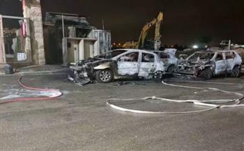 مستوطنون يحرقون سيارات فلسطينية في القدس المحتلة