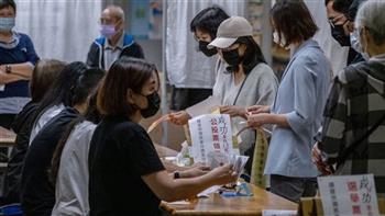 بدء فرز الأصوات في الانتخابات المحلية في تايوان لشغل ما يقرب من 11 ألف منصب