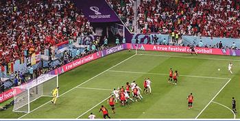 كاس العالم 2022 .. الحكم المكسيكي يلغي هدف زياش للمغرب في شباك بلجيكا