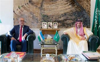 نائب وزير الخارجية السعودي يستقبل المبعوث الأوزبكي الخاص إلى أفغانستان