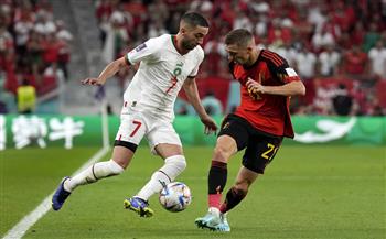 كأس العالم 2022.. زياش: «أخطاء بلجيكا ساعدتنا على الفوز» 