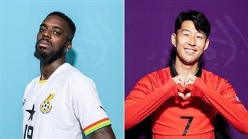 انتهاء مباراة غانا وكوريا الجنوبية اليوم في كأس العالم