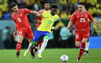 كأس العالم 2022.. شوط أول سلبي بين البرازيل وسويسرا 